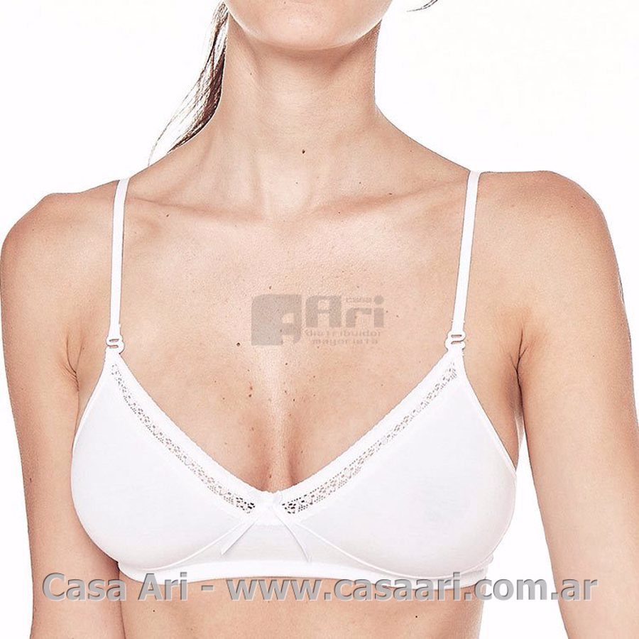 SOUTIEN S/ARO ALG/LYCRA/PUNTILLA