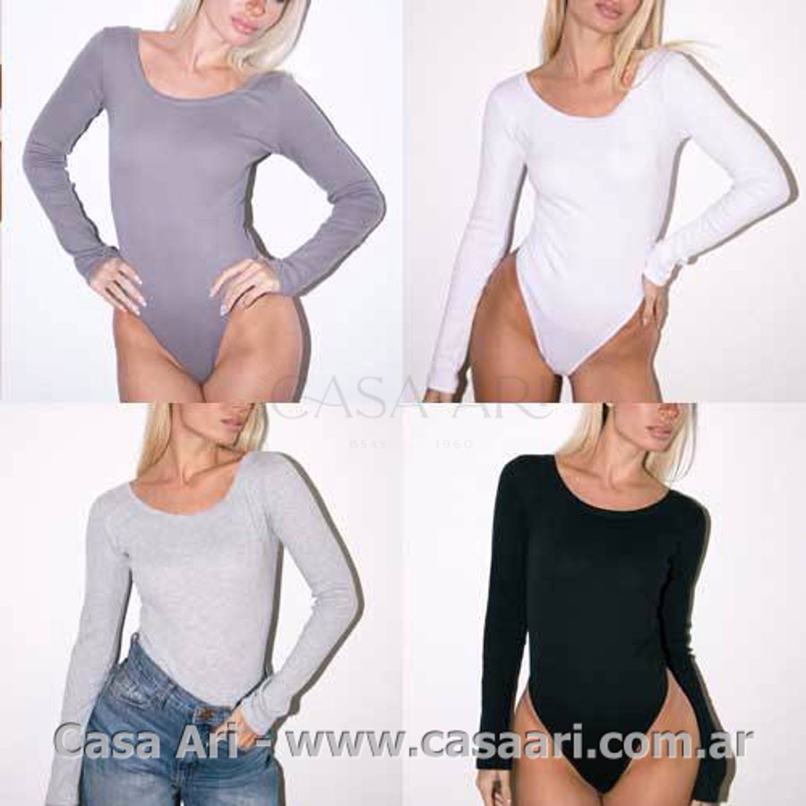 Body de Morley M/l c/cuello Redondo