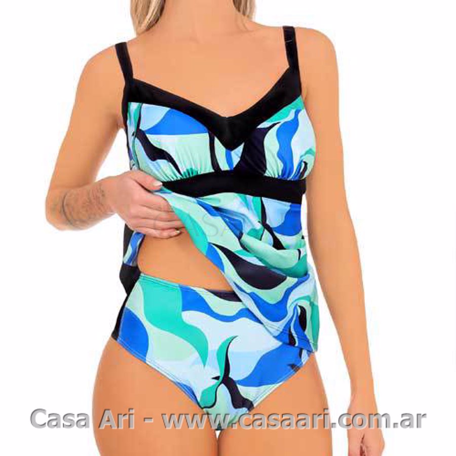 TANKINI BOMBACHA ESTAMPADA