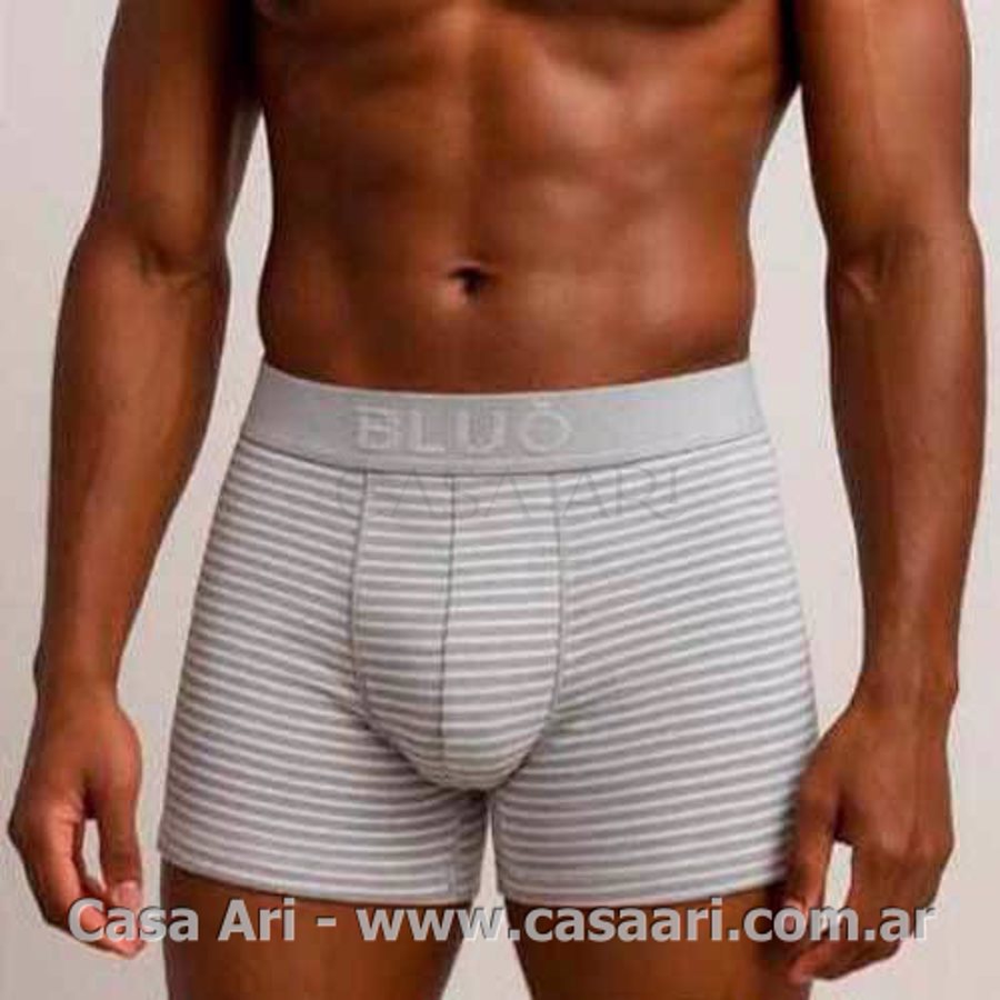 BOXER PACK X2 RAYADO