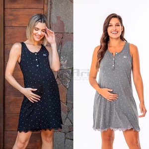 Camison maternal 5-6-7  estampado