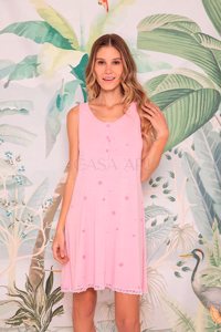 conjunto maternal en modal c/puntilla
