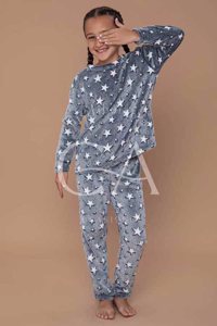 CONJUNTO NIÑAL FLEECE EST.ESTRELLAS
