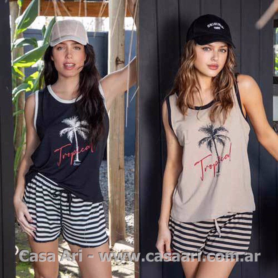 pijama bari musculosa modal