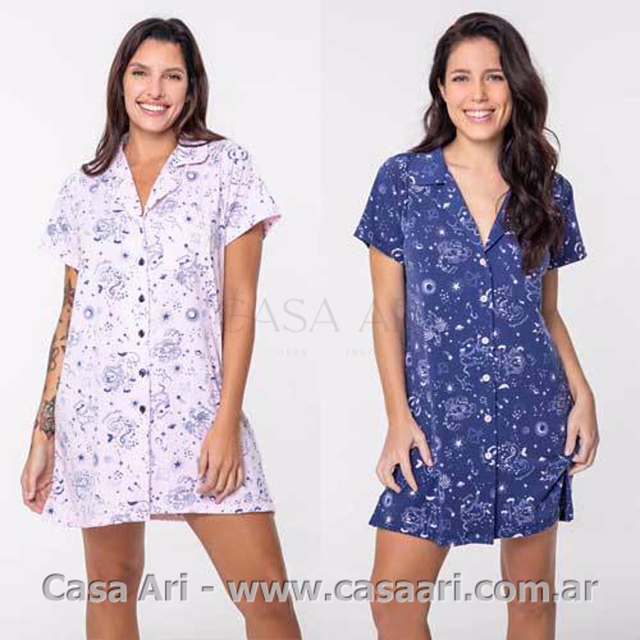 camisa abotonada estampado