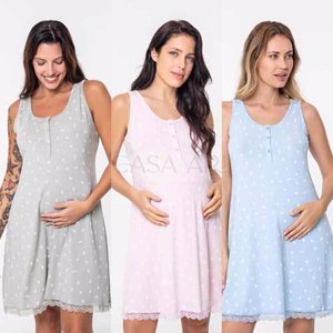 camisola maternal estampado
