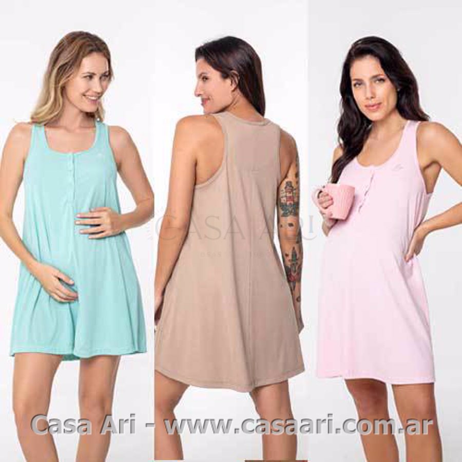 camison maternal liso morley