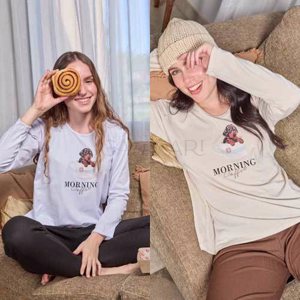 PIJAMA M/L MODAL PANT.WAFLE