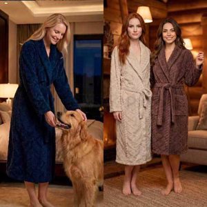 BATA CORAL FLEECE ROMBOS