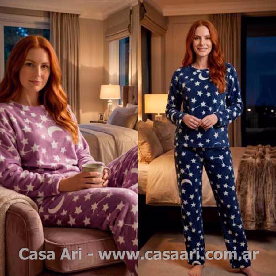 PIJAMA FLECCE.ESTAMPADO