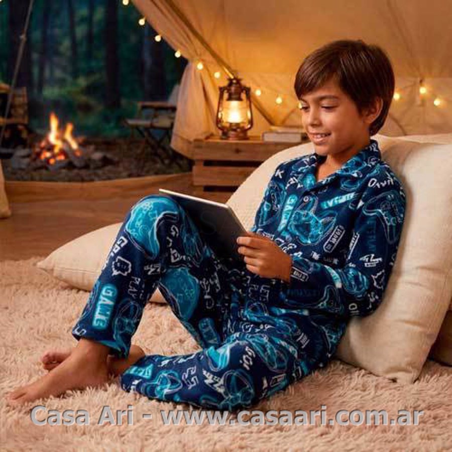 PIJAMA NIÑO FLECCE ESTAMPADO
