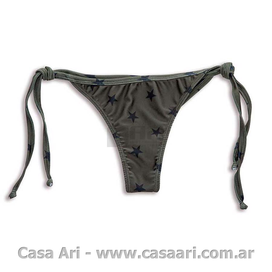 tanga colaless estampada