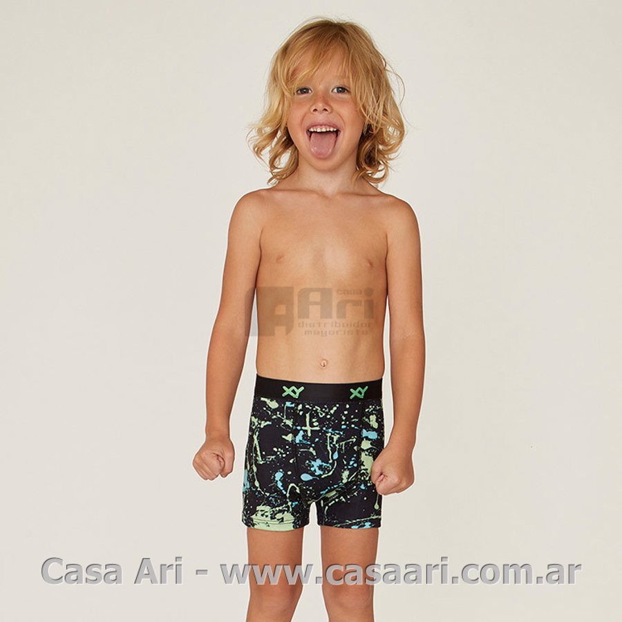 boxer niño estampado