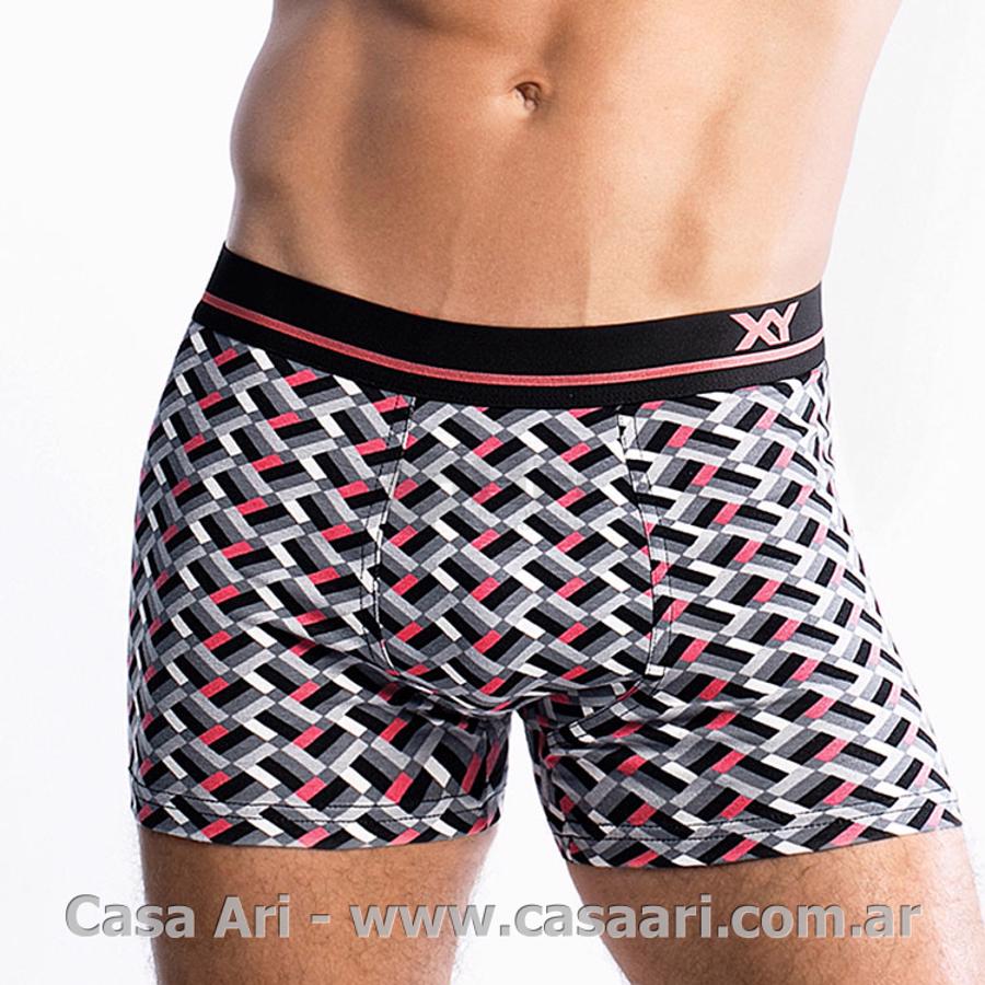 boxer alg/lycra estampado