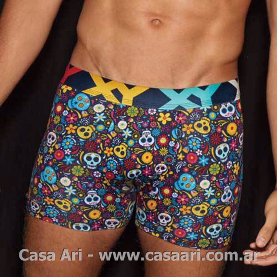 boxer estampa espigado