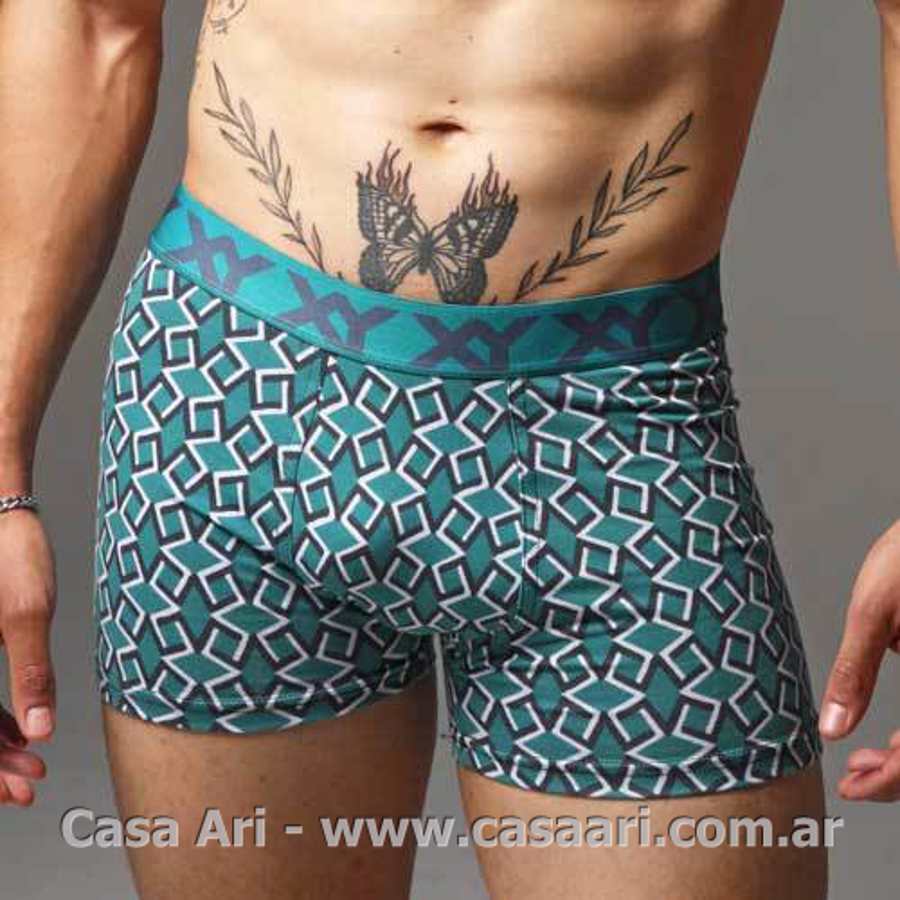 boxer estampado