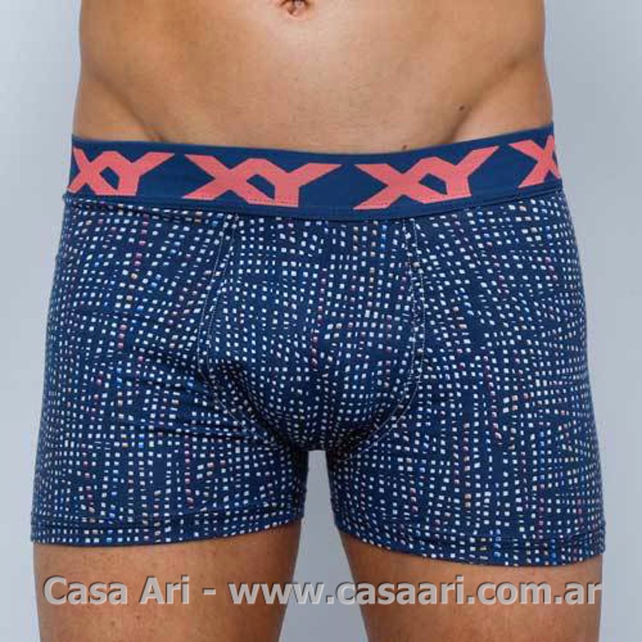 BOXER ALG/LYCRA ESTAMPADO