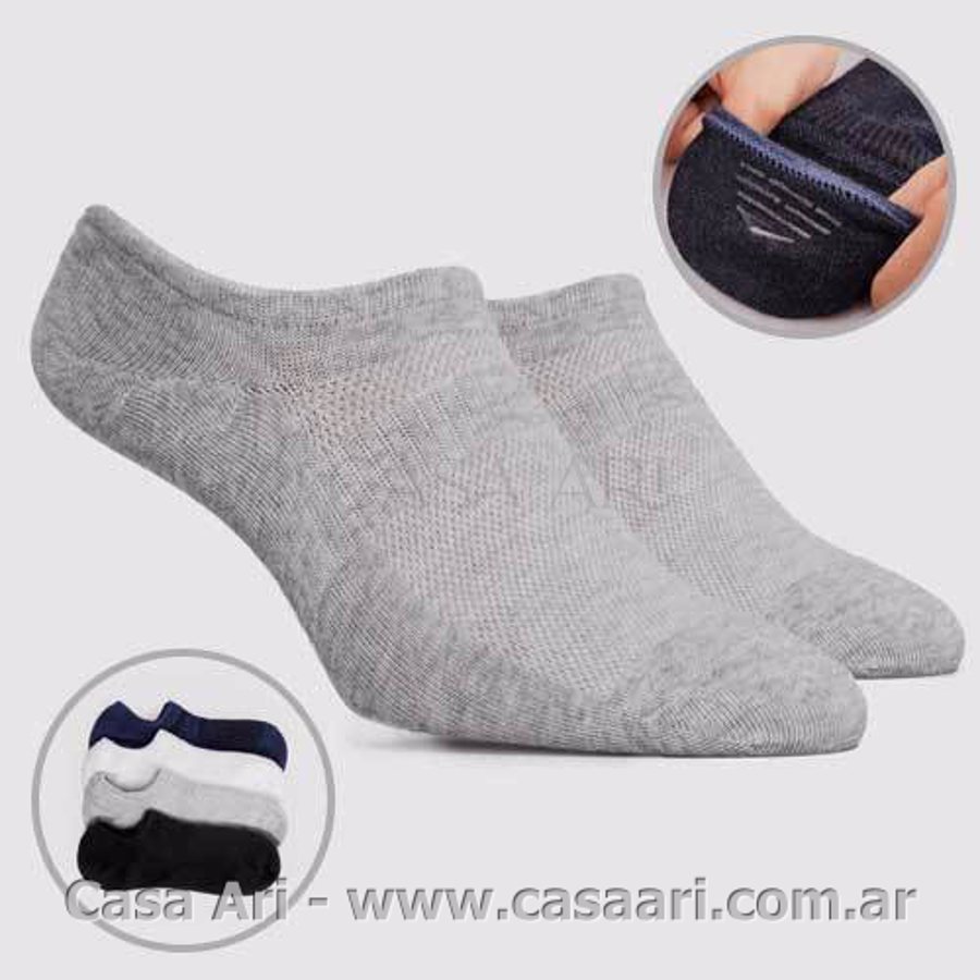 media invisible c/silicona x12