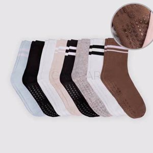 media 1/3 caña dama c/antideslizante x12