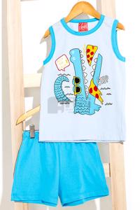 pijama niño s/m lagarto