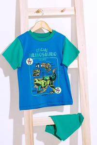 pijama m/corta varon dino
