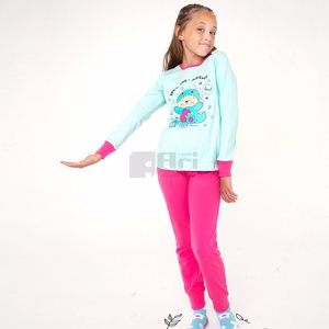 PIJAMA NIÑA M/L ALGODÓN