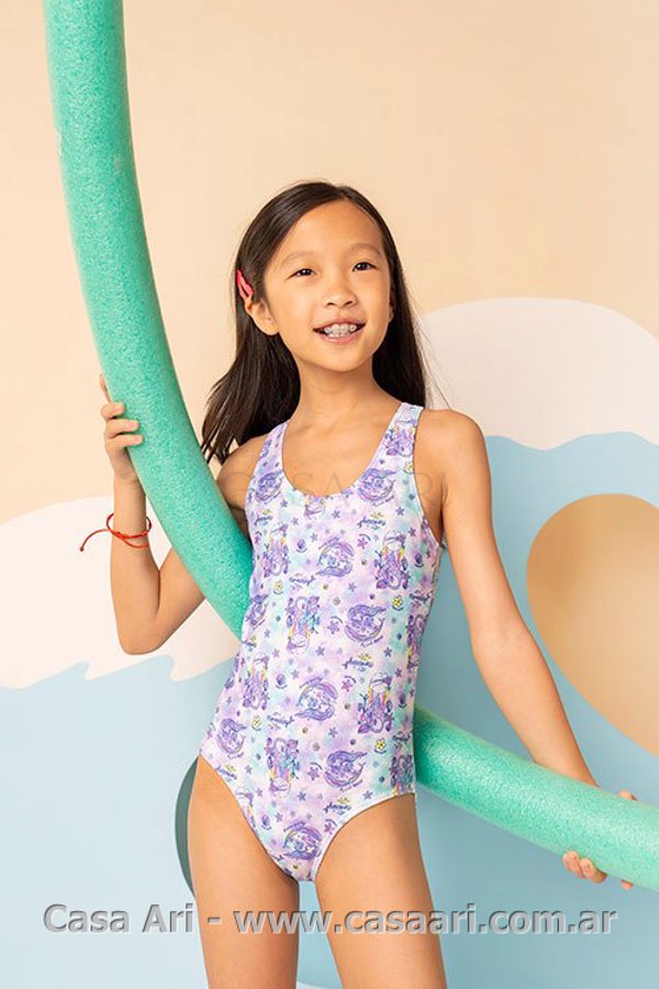 malla niña entera breteles anchos