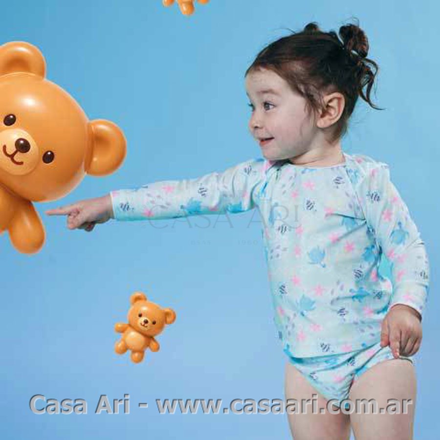 malla bb remera uv + bombacha