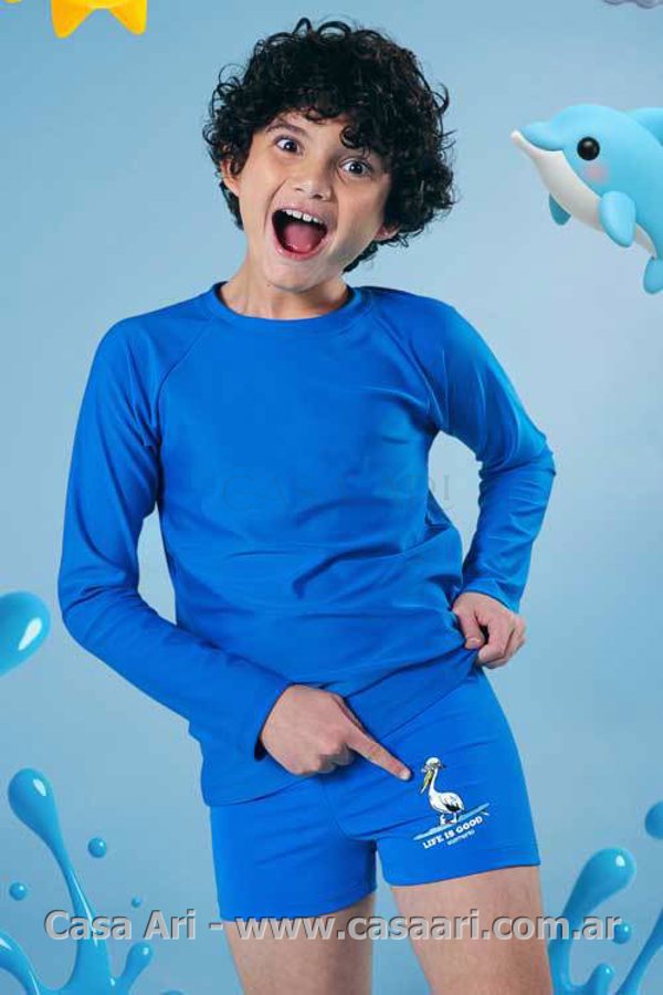 short varon estampa localizada