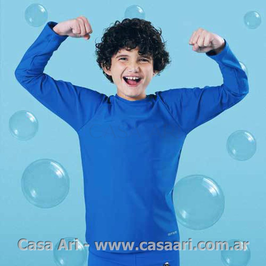 remera m/l proteccion UV