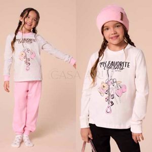 PIJAMA M/L NIÑA CHARMS JERSEY