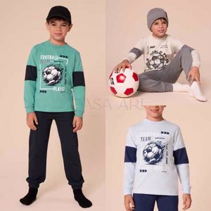 PIJAMA M/L VARON FUTBOL JERSEY