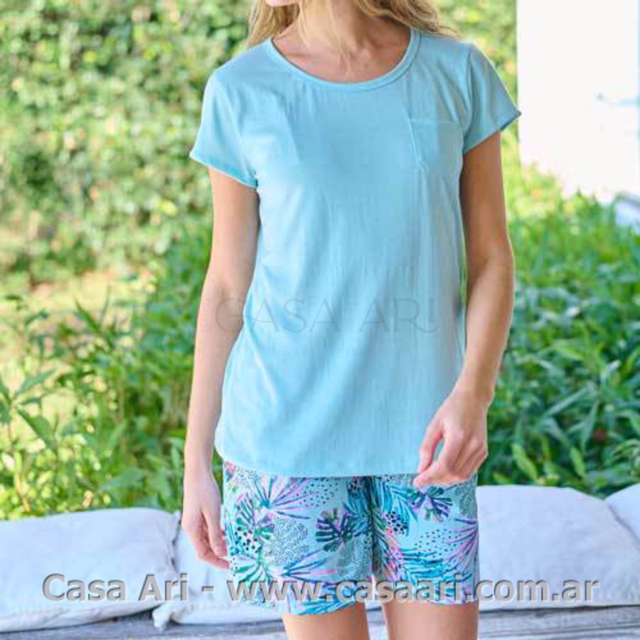 PIJAMA M/C SHORT ESTAMPADO