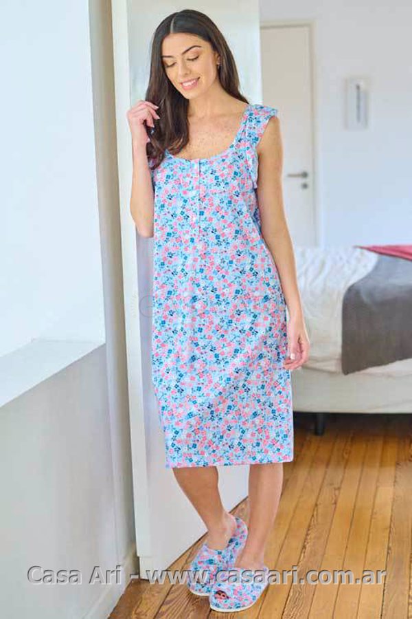 camison s/m con boton