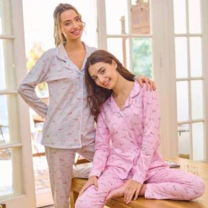 pijama m/l estampado
