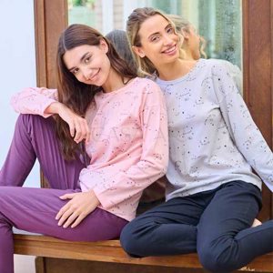 pijama m/l estampado