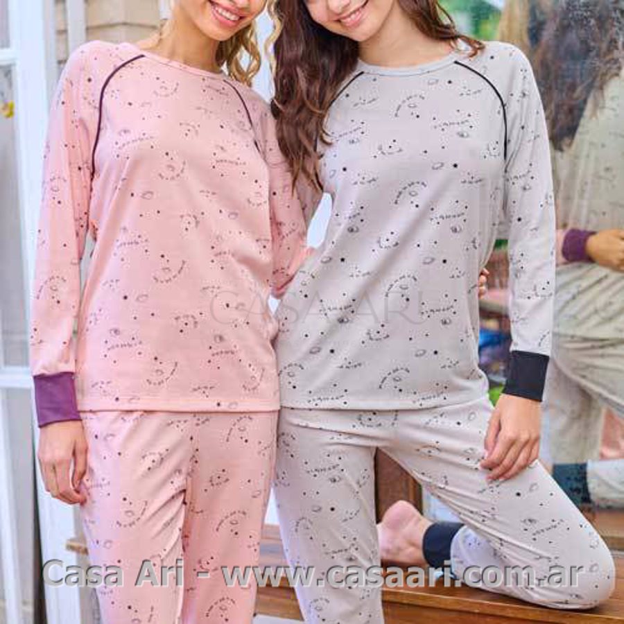 PIJAMA M/L ESTAMPADO