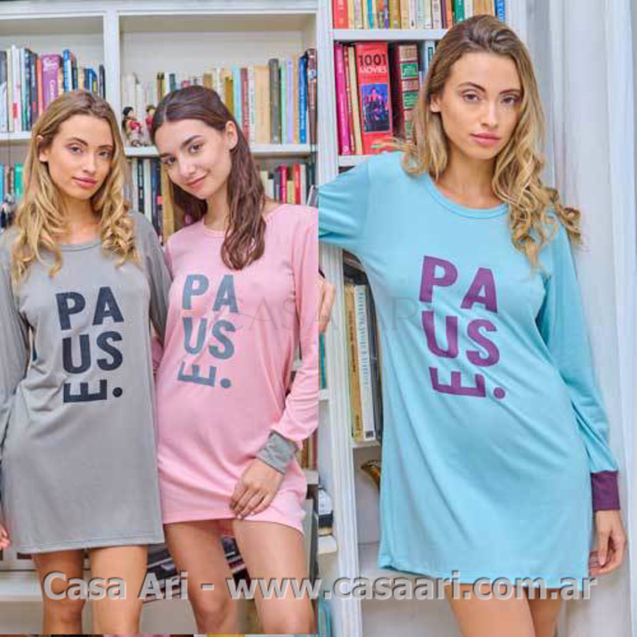 CAMISOLA M/L C/ESTAMPADO