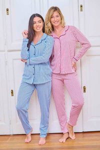 pijama m/l abotonado rayado