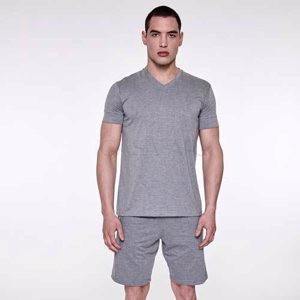 pijama m/corta 100% algodon cuello redon