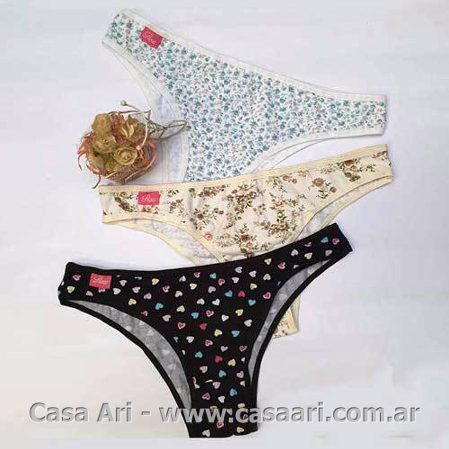 vedetina pack x3 estampada