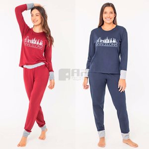 pijama m/l puño contratono
