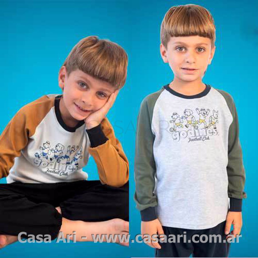 PIJAMA M/L VARON FOOTBALL