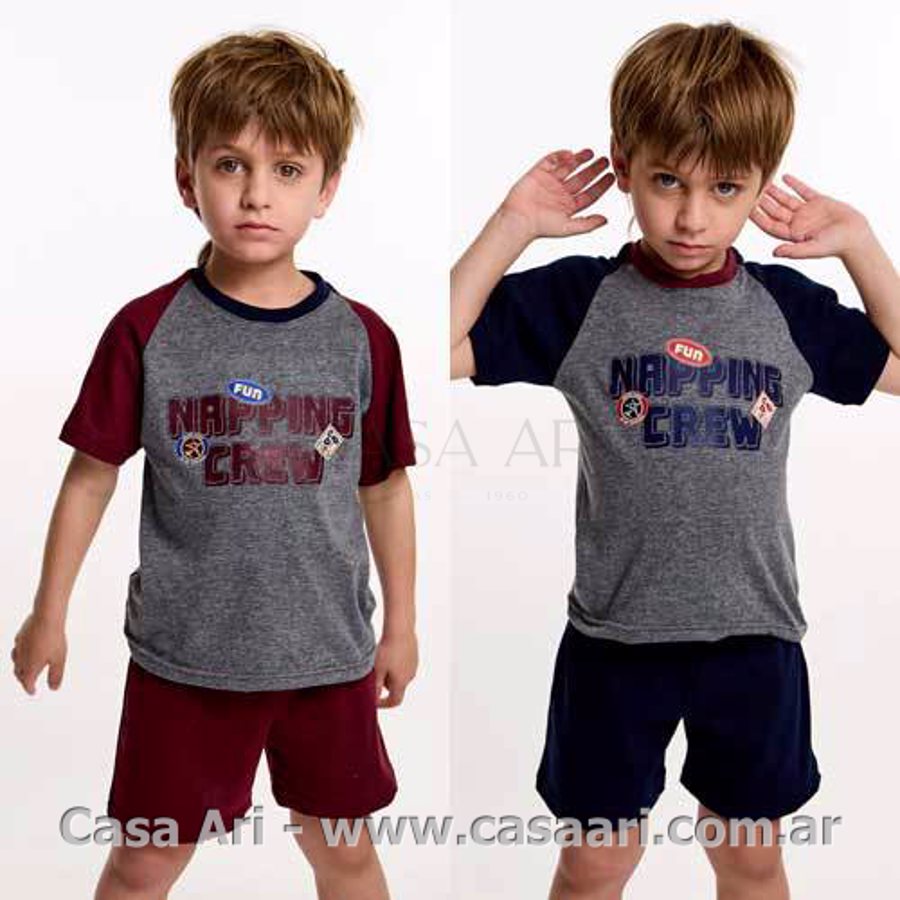 pijama niño crew