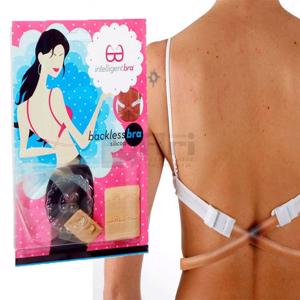 backless bra  silicona