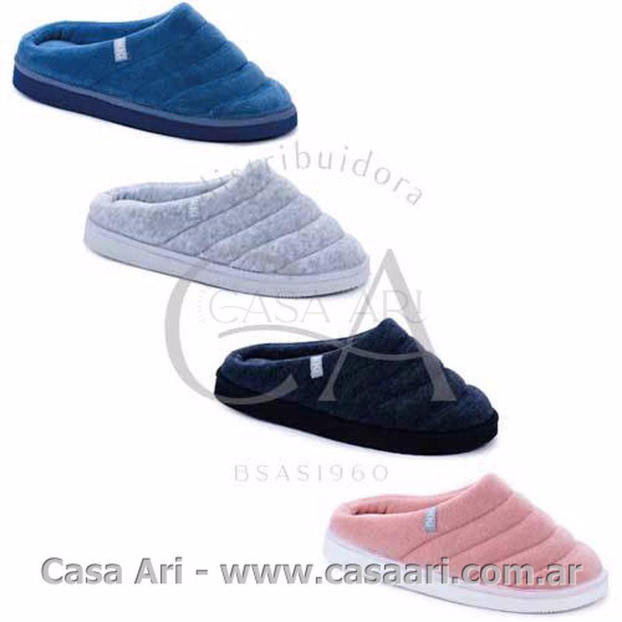 chinela unisex costura canelon