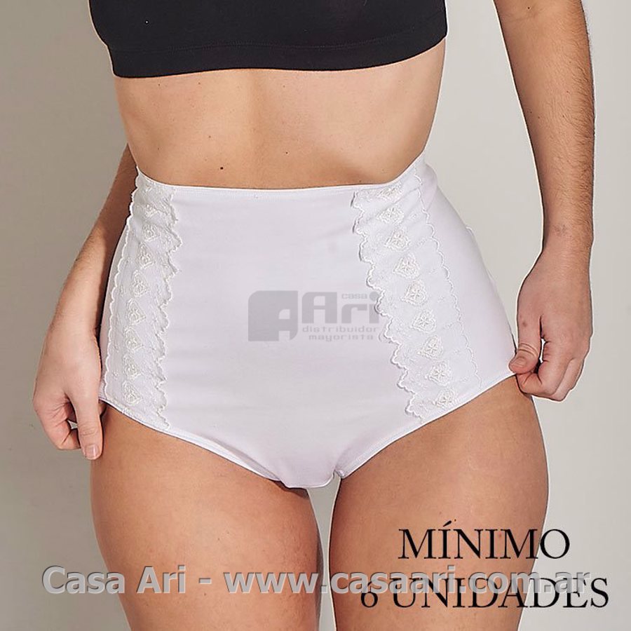 bombacha x6 broderie