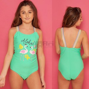 malla entera estampada