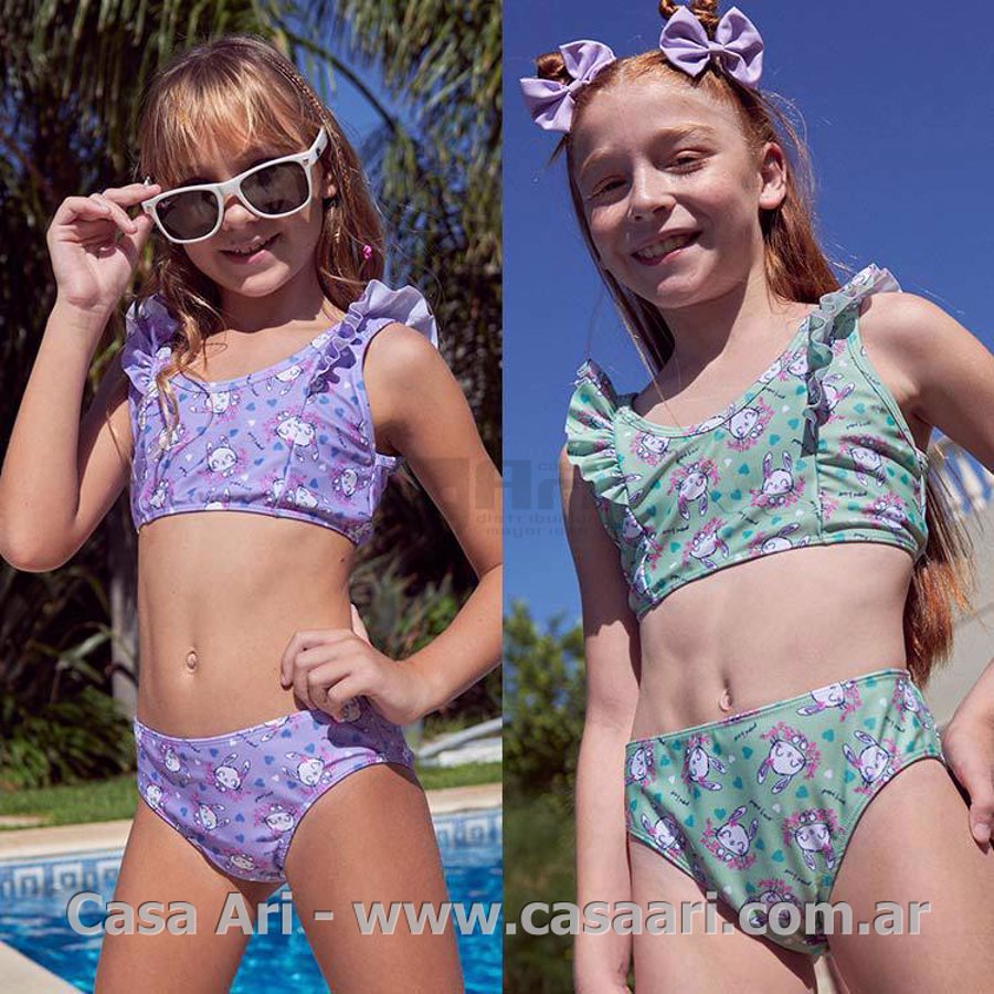 MALLA 2 PIEZAS NIÑA CONEJA