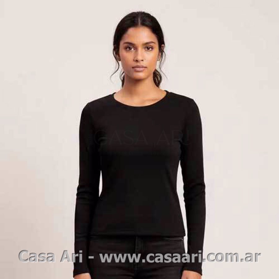 CAMISETA M/L ALGODON